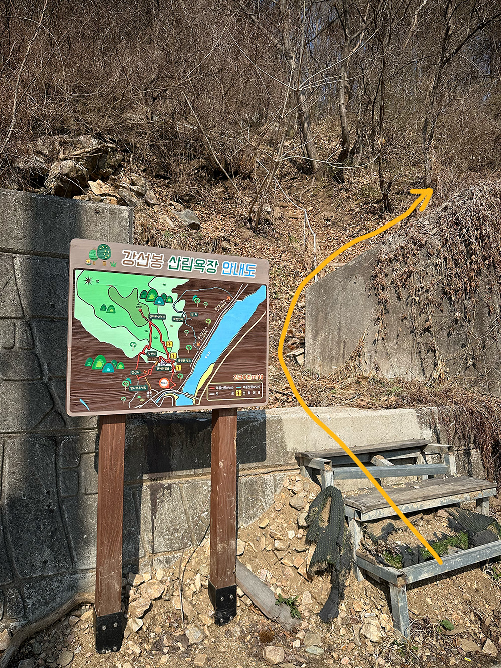 조각상 릿지 어프로치